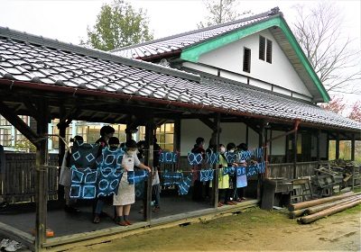 草木染　修学旅行　長野